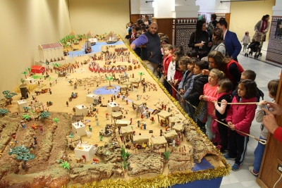 Abre sus puertas un espectacular Bel&eacute;n de Playmobil en Gines