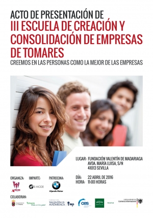 III Escuela de Creación y Consolidación de Empresas de Tomares