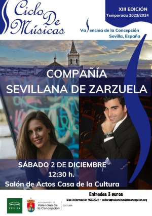 Espect&aacute;culo de la Compa&ntilde;&iacute;a Sevillana de Zarzuela en Valencina