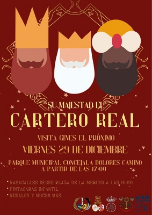 El Cartero Real de Sus Majestades de Oriente llega a Gines este viernes día 29
