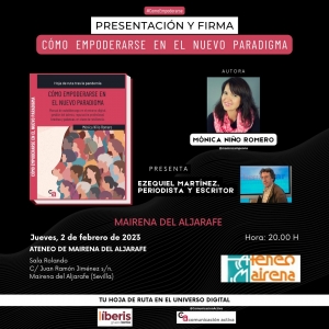 El Ateneo de Mairena con Ezequiel Mart&iacute;nez presenta la Hoja de Ruta del empoderamiento digital de la periodista M&oacute;nica Ni&ntilde;o el 2 de febrero