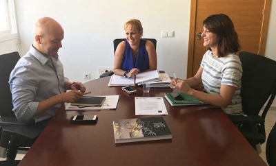 Ayuntamiento y Junta de Andaluc&iacute;a planifican las actuaciones en los tesoros monumentales de Santiponce