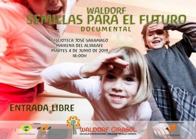 Ecoperiodismo estrena en Mairena del Aljarafe el documental "Waldorf, semillas para el futuro"