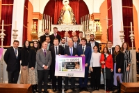 El cupón de la Once lleva a la Hermandad Sacramental de Tomares por toda España