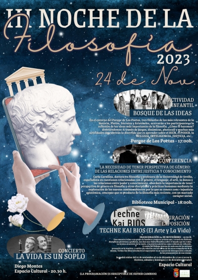 La III Noche de la Filosof&iacute;a llega a la localidad de Salteras