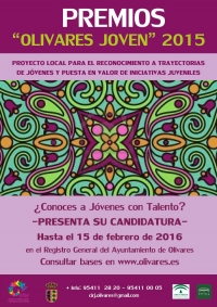 El Ayuntamiento de Olivares convoca la III Edici&oacute;n del Premio Anual "Olivares Joven"