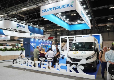 La eficiencia y ahorro de agua de las soluciones de limpieza urbana de Surtruck captan la atención en TECMA 2026
