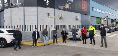 Encuentro entre el ayuntamiento de Espartinas y los empresarios del pol&iacute;gono Jos&eacute; D&iacute;az