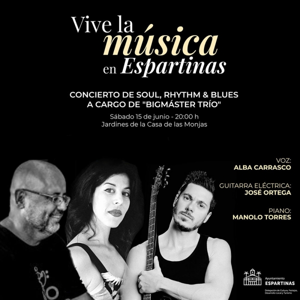Vive la m&uacute;sica en Espartinas: Bigm&aacute;ster Tr&iacute;o