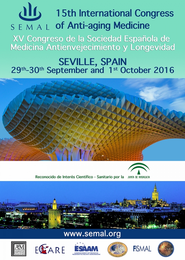 La SEMAL presenta el jueves el XV Congreso Internacional, con los m&uacute;ltiples avances en anti aging