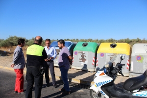 El Ayuntamiento de Gines y la Mancomunidad del Guadalquivir estudian distintas mejoras en la recogida de residuos