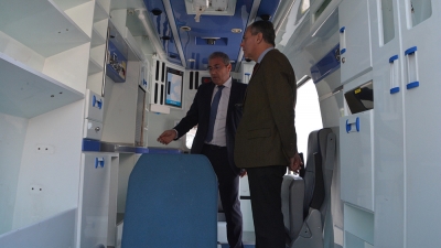 La Fundaci&oacute;n SSG dona un veh&iacute;culo de servicio sanitario al Ayuntamiento de Tomates para Protecci&oacute;n Civil