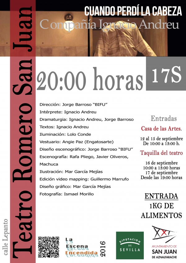 Comienza la temporada en el teatro Romero San Juan con la representaci&oacute;n de "Cuando perd&iacute; la cabeza"