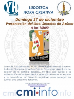 Pr&oacute;xima presentaci&oacute;n de libro para ni&ntilde;os en la Ludoteca del Mercantil de Adolfo Su&aacute;rez