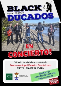 Black Ducados actuar&aacute; este s&aacute;bado en Castilleja de Guzm&aacute;n