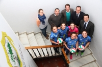 Mairena Voley Club y La Caixa firman un acuerdo de colaboraci&oacute;n
