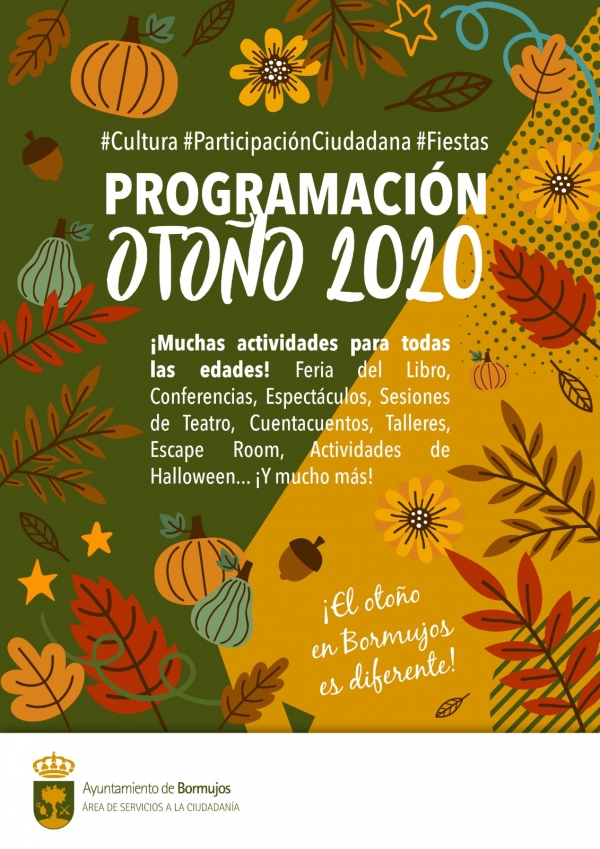 Bormujos impulsa la cultura con un oto&ntilde;o cargado de programaci&oacute;n teatral, de literatura y espect&aacute;culos