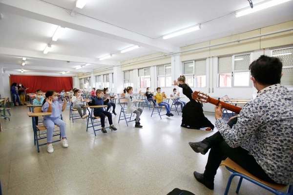 Flamenco en vivo para inaugurar la programaci&oacute;n educativa municipal