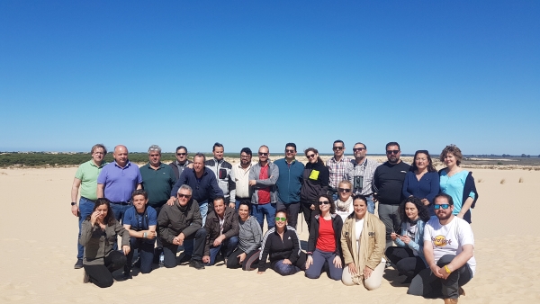 Alcaldes y alcaldesas de parques nacionales de toda Espa&ntilde;a visitan Do&ntilde;ana con motivo de su 50 aniversario