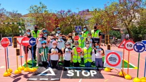 La Polic&iacute;a Local de Albaida del Aljarafe, lleva a los colegios la importancia de la &ldquo;educaci&oacute;n vial&rdquo;