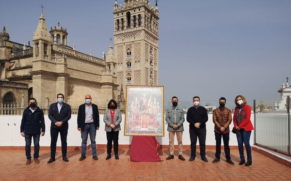 La Casa de la Provincia acoge la presentaci&oacute;n del Cartel de la Semana Santa de Hu&eacute;var del Aljarafe