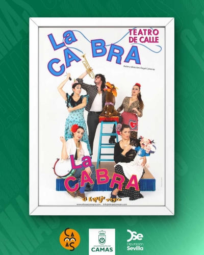 La compa&ntilde;&iacute;a teatral El Espejo Negro representa este viernes en Camas su obra 'La Cabra'