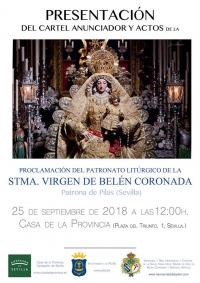 El Ayuntamiento de Pilas presentar&aacute; en la Casa de la Provincia el cartel anunciador de la Proclamaci&oacute;n de la Patrona del municipio