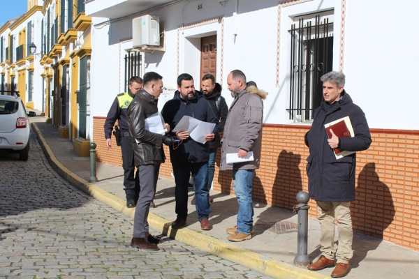 Comienzan las obras de renovaci&oacute;n de las infraestructuras hidr&aacute;ulicas de las calles Blas Infante, Alcalde Jos&eacute; Antonio Cabrera,  La Calleja y S&aacute;nchez Dastis en Gines