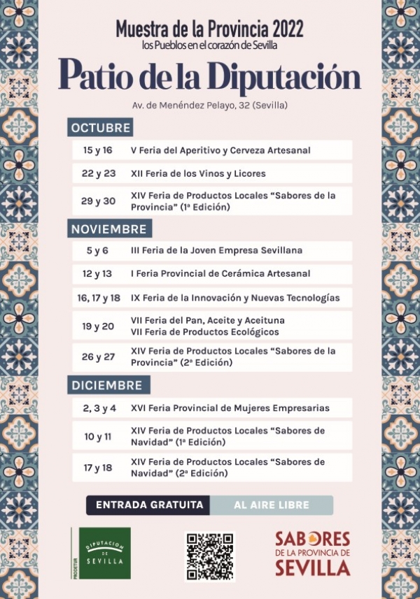 Muestra de la Provincia 2022, los Pueblos en el coraz&oacute;n de Sevilla