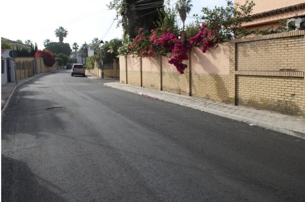 Finaliza la Campa&ntilde;a Municipal Asfaltado, de la que se han beneficiado cerca de 60 calles de Gines