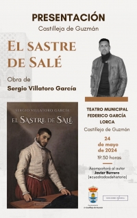 Presentaci&oacute;n en Castilleja de Guzm&aacute;n del &uacute;ltimo libro de Sergio Villatoro:"El sastre de Sal&eacute;"