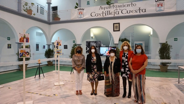 Castilleja de la Cuesta acoge la primera exposici&oacute;n colectiva de mujeres artistas contra la violencia de g&eacute;nero