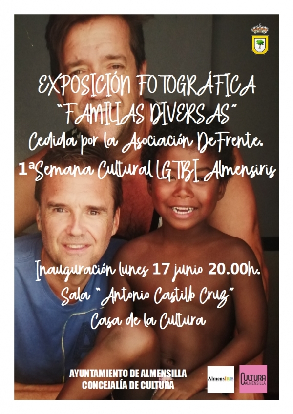 Inaugurada en Almensilla la exposici&oacute;n 'Familias Diversas'