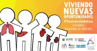 Las personas trasplantadas lanzan la campaña “Viviendo nuevas oportunidades: #TrasplantadosEnCasa” en el Día Nacional del Trasplante