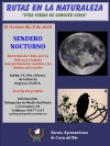 El Ayuntamiento de Coria del R&iacute;o organiza un "sendero nocturno" dentro del programa "Rutas en la naturaleza: otra forma de conocer Coria