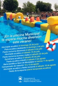 Inauguraci&oacute;n de la temporada de ba&ntilde;o libre en la piscina municipal de Bollullos de la Mitaci&oacute;n