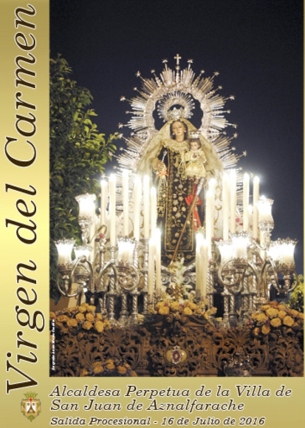 La Virgen del Carmen saldr&aacute; en procesi&oacute;n el s&aacute;bado 16 de julio a las 21 horas