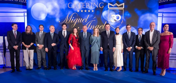 Catering Miguel &Aacute;ngel conf&iacute;a su Gala del 30 Aniversario a Ingevents