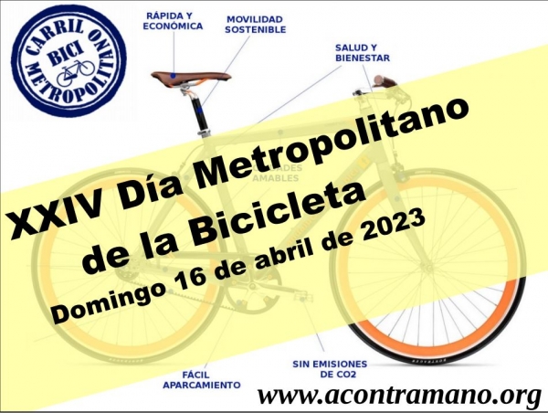 Este domingo se celebra la XXIV edici&oacute;n del D&iacute;a Metropolitano de la Bicicleta en Sevilla