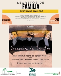 Gines se prepara para recibir la obra &lsquo;Secretos de Familia&rsquo; en el Teatro El Tron&iacute;o