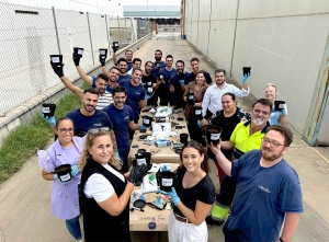 El Milagrito siembra medio centenar de cipreses para conmemorar el D&iacute;a Mundial de la Limpieza