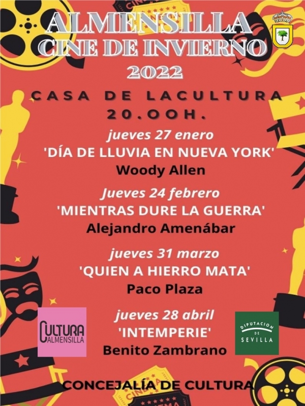 Programaci&oacute;n de 'Cine de Invierno' en Almensilla