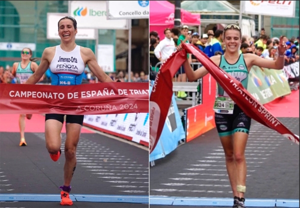 Las hermanas Jim&eacute;nez-Orta, de Mairena del Aljarafe, logran un doblete hist&oacute;rico en La Coru&ntilde;a
