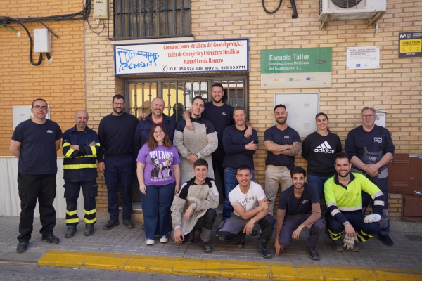 La Junta de Andaluc&iacute;a y COMEGU forjan el futuro de 15 alumnos en el mundo de la soldadura