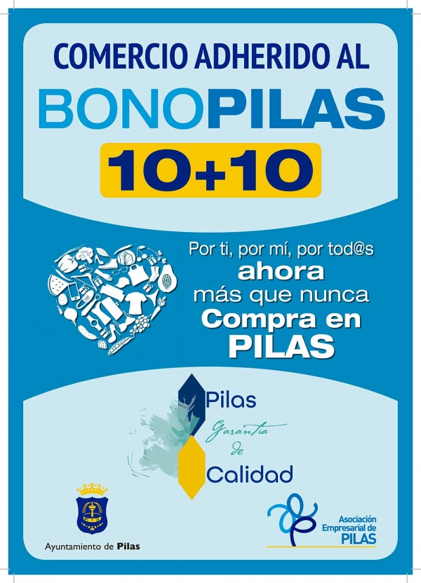 Pilas lanza un bono descuento para impulsar las compras en la localidad