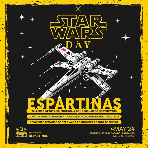 Espartinas celebra ma&ntilde;ana, s&aacute;bado, su Star Wars Day