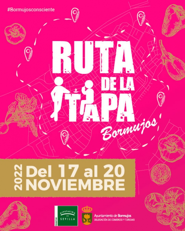 Bormujos expone su gastronom&iacute;a local en la I Ruta de la Tapa