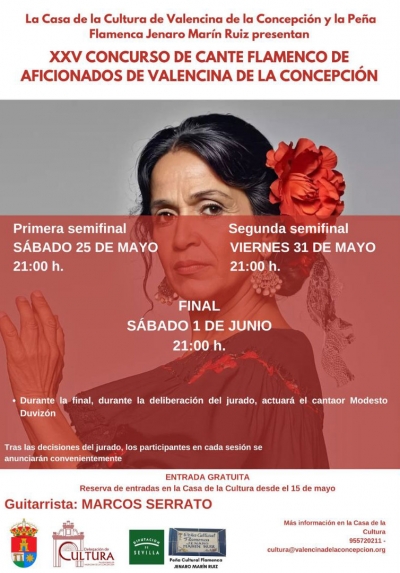 XXV Edici&oacute;n del Concurso de Cante Flamenco Aficionado de Valencina