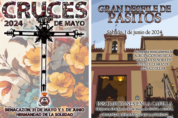 La Hermandad de la Soledad de Benacaz&oacute;n celebra sus tradicionales cruces los d&iacute;as 31 de mayo y 1 de junio