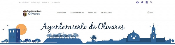 El Ayuntamiento de Olivares pone en funcionamiento su nueva página web municipal